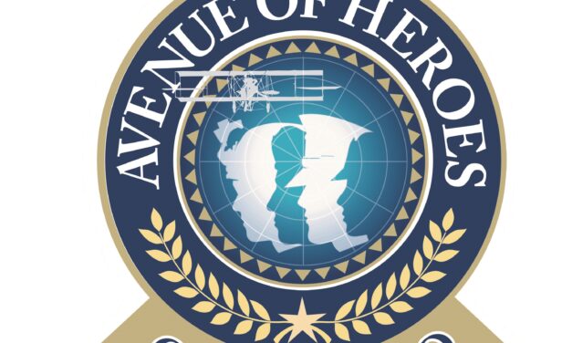 Avenue of Heroes Banner Ceremony