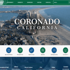 City of Coronado’s new website